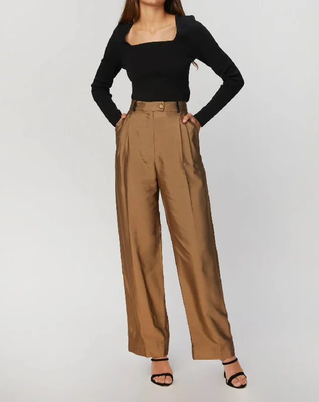 Everyday Wear Chet Pants In Mocha