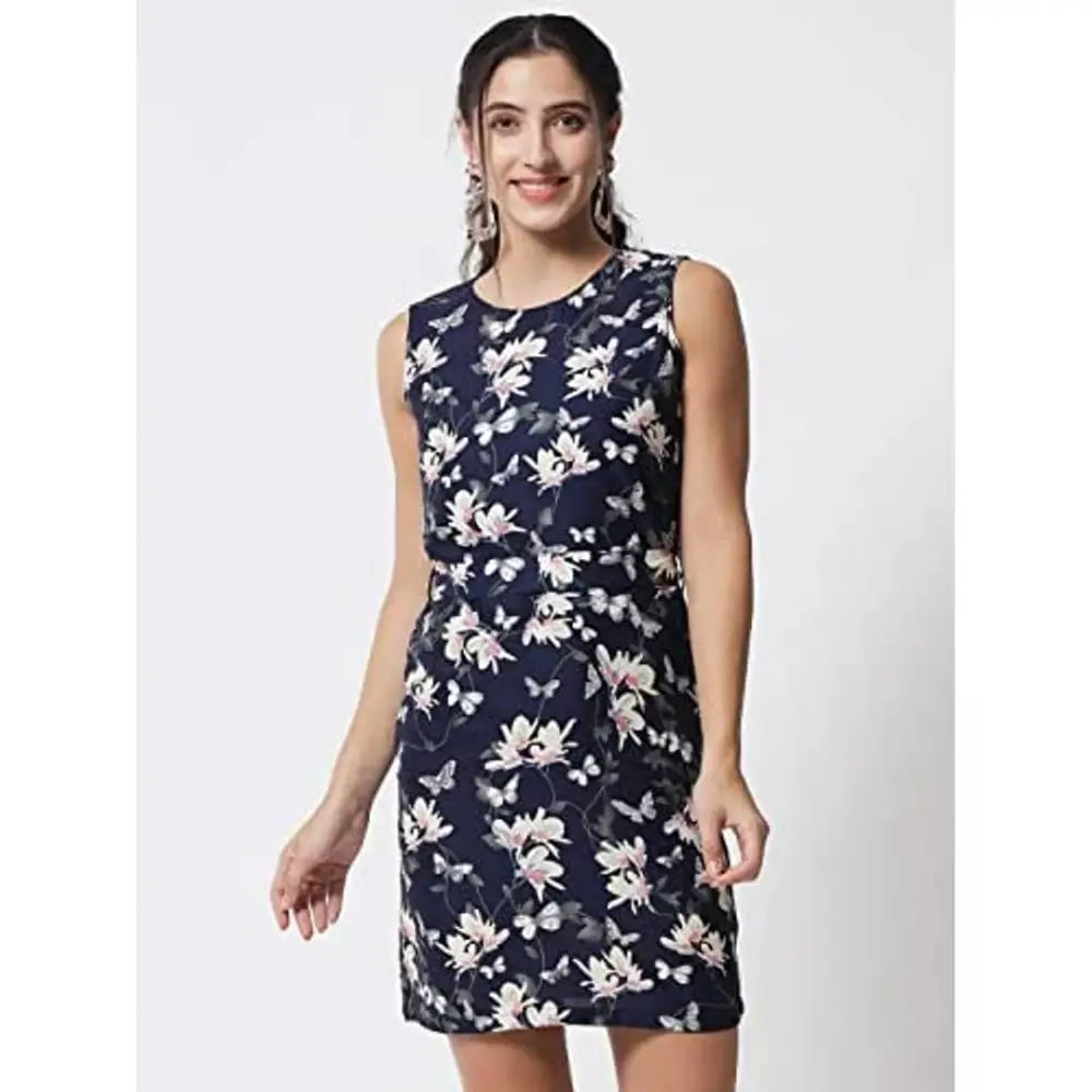 Casual Fashion My Swag Women's Floral Print Sheath Dress