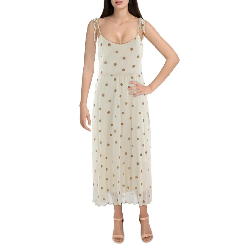 Your Timeless Wardrobe Awaits AVANTLOOK Womens Polka Dot Long Maxi Dress