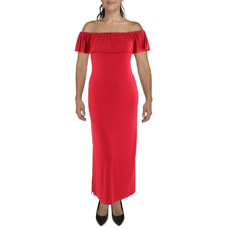 Special Offer For You 24seven Comfort Apparel Womens Plus Jersey Long Maxi Dress