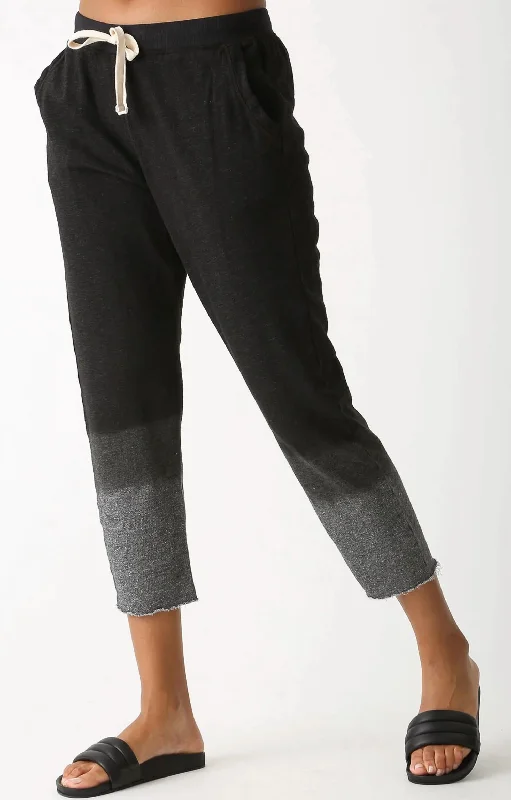 Chic & Cozy Collection Reggie Pant In Dusk (Onyx / Heather Grey)