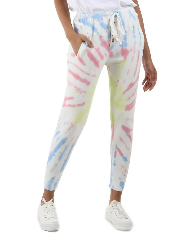 Wardrobe Essentials Super Soft Tie-Dye Jogger In Multi