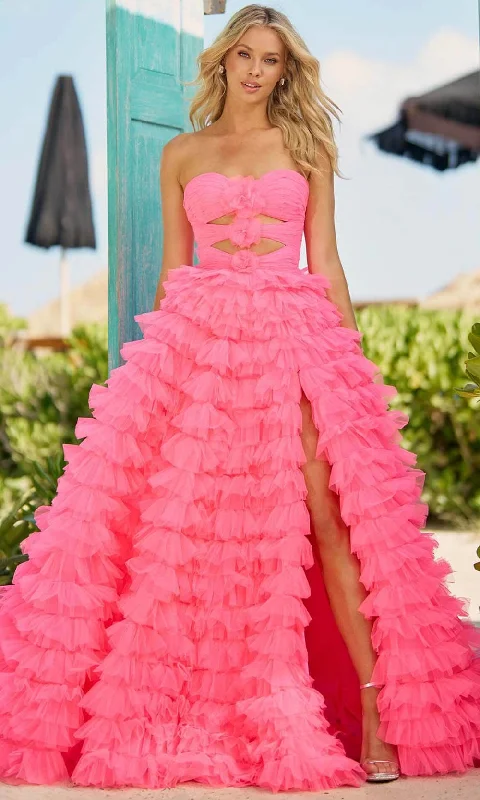 Flash Sale, Don't Miss Sherri Hill 56067 - Rosette Sweetheart Gown