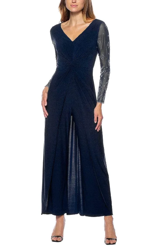 Cool Prices Marina 267919 - Knot Twist Jumpsuit with Overskirt