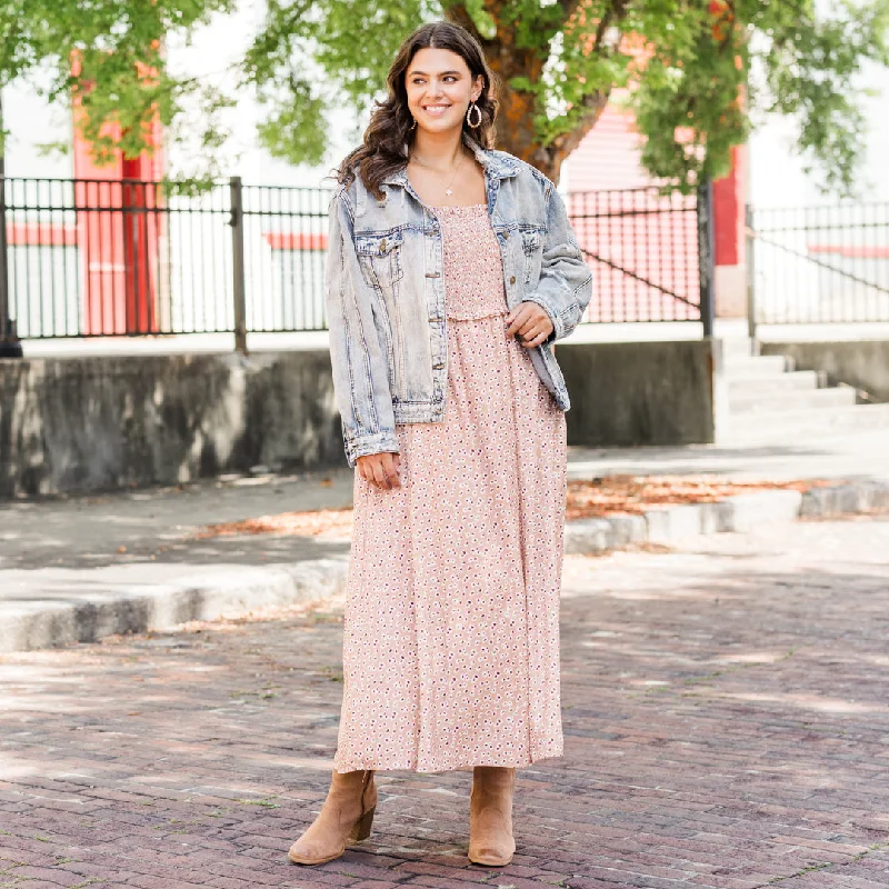 Flash Sale Now All I Need Is You Midi Dress, Taupe