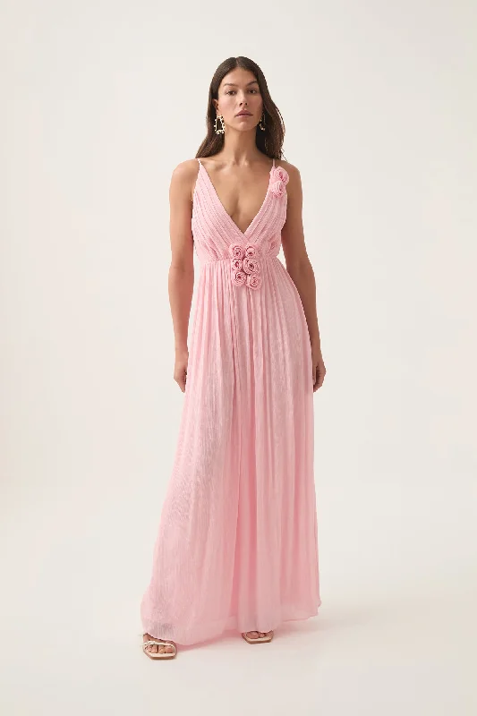 Vibrant Femme Fashion Mercurial Maxi Dress