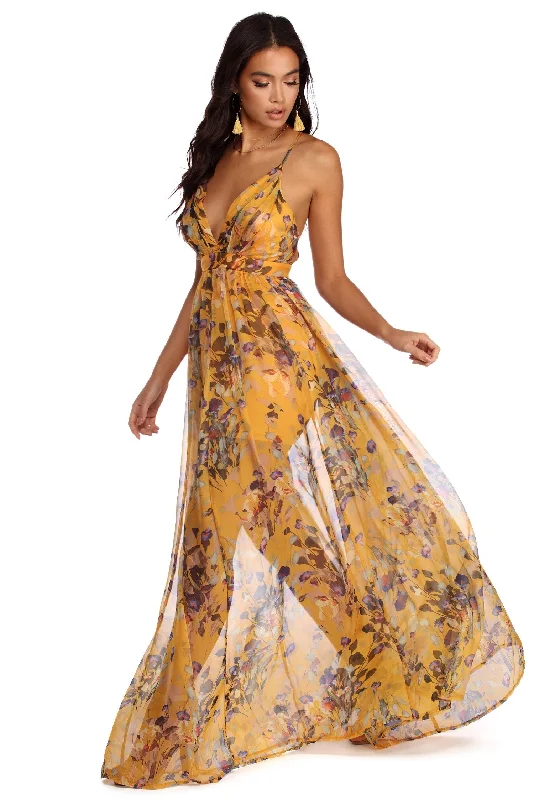 Catch Every Fashion Trend Leanna My Sunshine Floral Dress