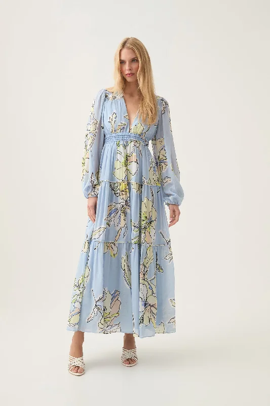 Seasonal Sale Romantica Voile Maxi Dress