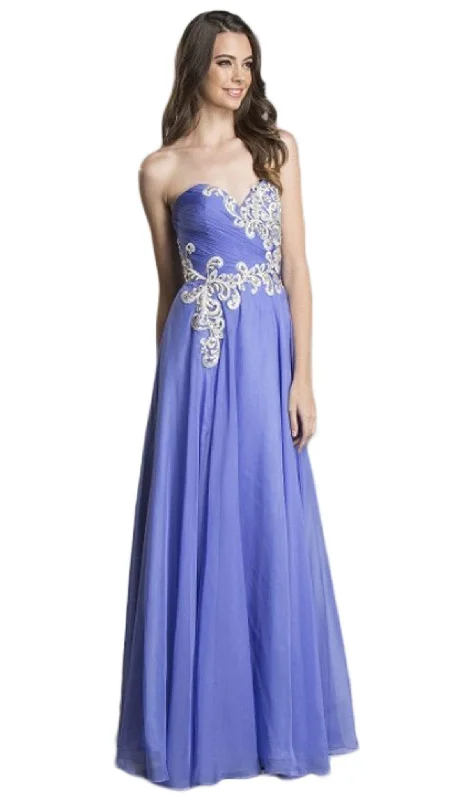 Style Breakthroughs Aspeed Design - Strapless Ruched A-Line Affordable Prom Gown