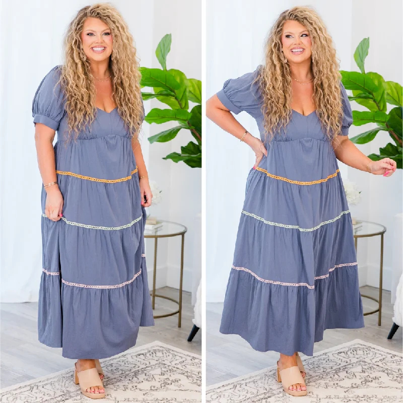 Flash Sale Starts Love My Way Midi Dress, Denim