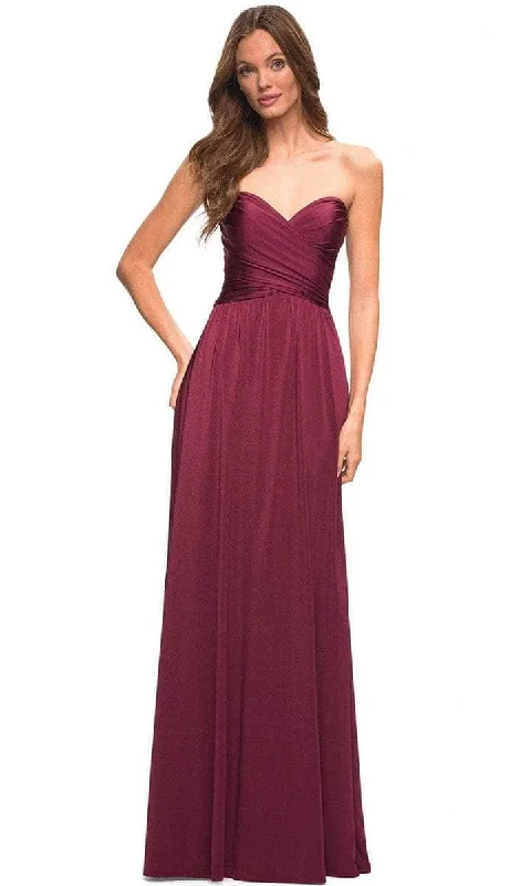 Valentine's Special La Femme - Strapless A-Line Prom Gown 30700SC