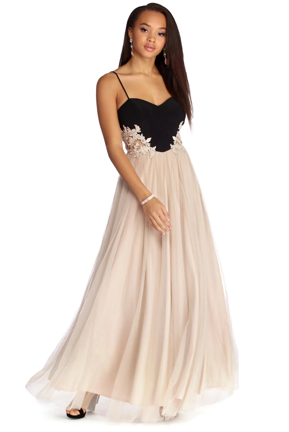 New Season Fashion Preview Brie Floral Sweetheart Ball Gown