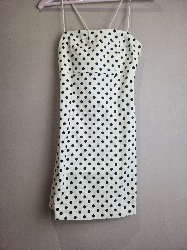 Casual Chic Clothing Zara white polka dot mini dress - small