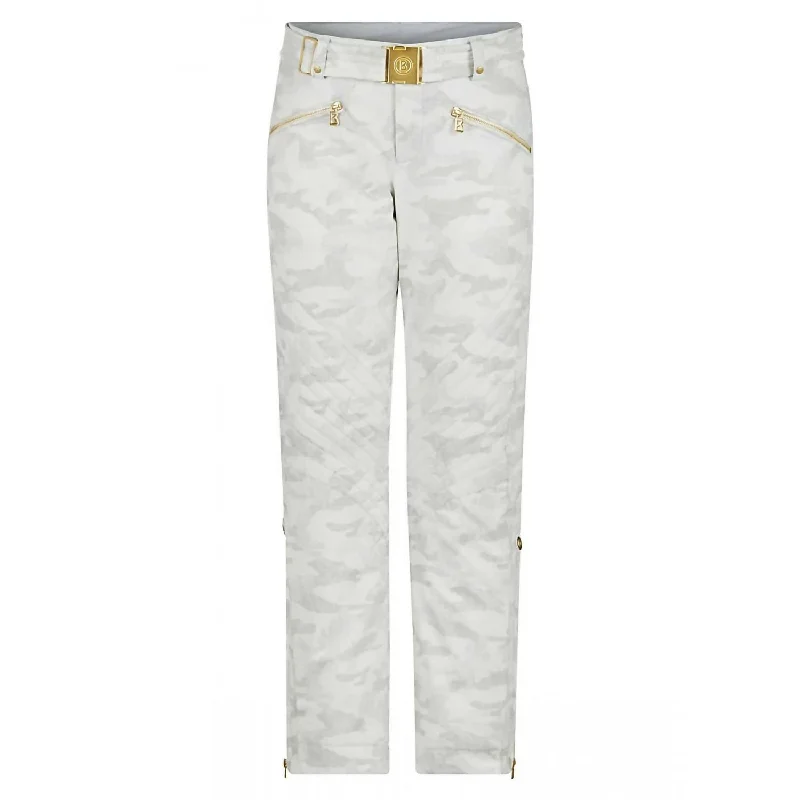 Seasonal Fashion Franzi2 Ski Pant In White Camo