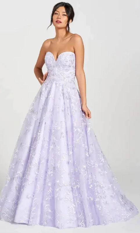 Flash Discount Colette By Daphne CL12211 - Strapless Sweetheart Ballgown