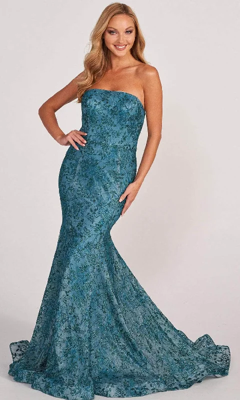 Trendy Styles Colette By Daphne CL2048 - Embellished Strapless Evening Gown