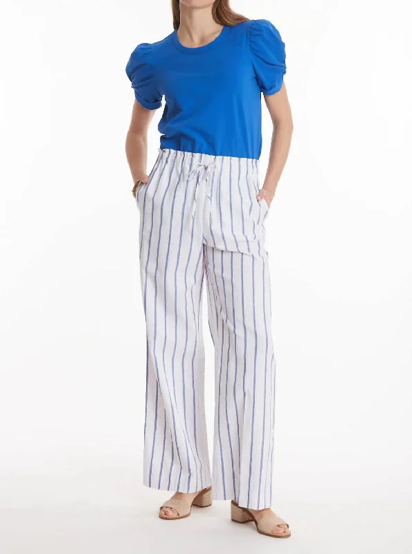 Weekend Exclusive Palmer Rail Stripe Pant In Multi