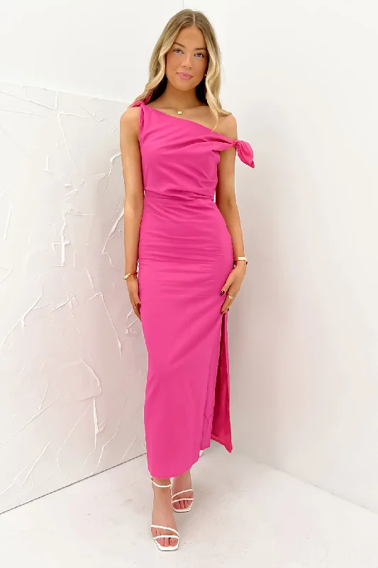 Casual Yet Stylish Separates Neela Maxi Dress Hot Pink