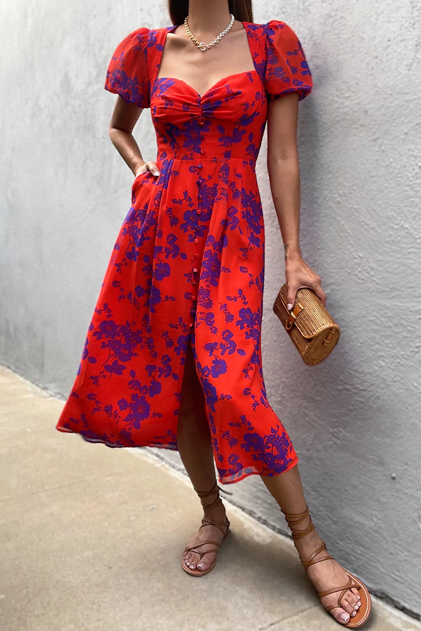 Chic Styles Finlay Midi Dress