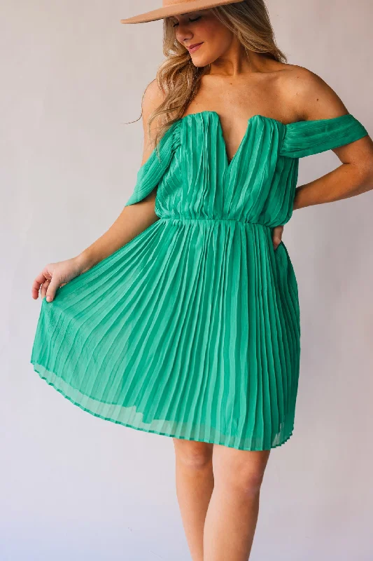 Casual Fashion Making Moves Mini Dress (Jade) FINAL SALE