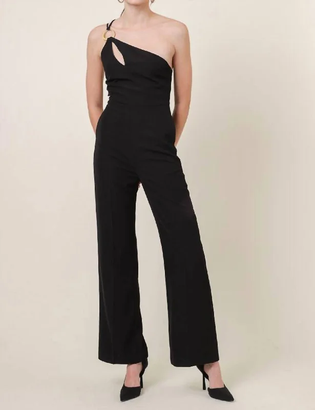 Hot Brand Discounts Vaughn Jumpsuit In Black