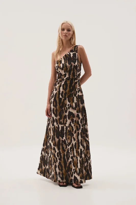 Gorgeous Glamour Collection Daze One Shoulder Maxi Dress