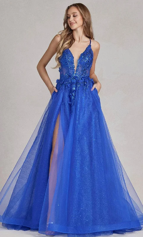 Exclusive Online Sale Nox Anabel C1113 - Tulle Skirt Prom Gown