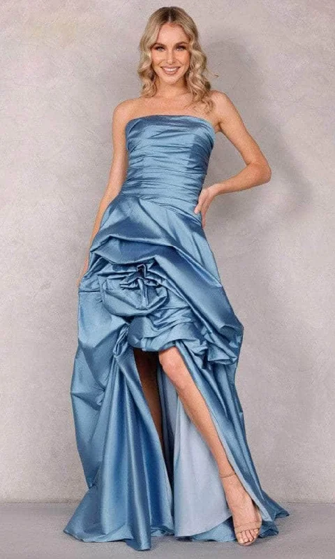 Women Fashion Terani Couture 2111P4270 - Strapless Ruffle A-Line Evening Gown