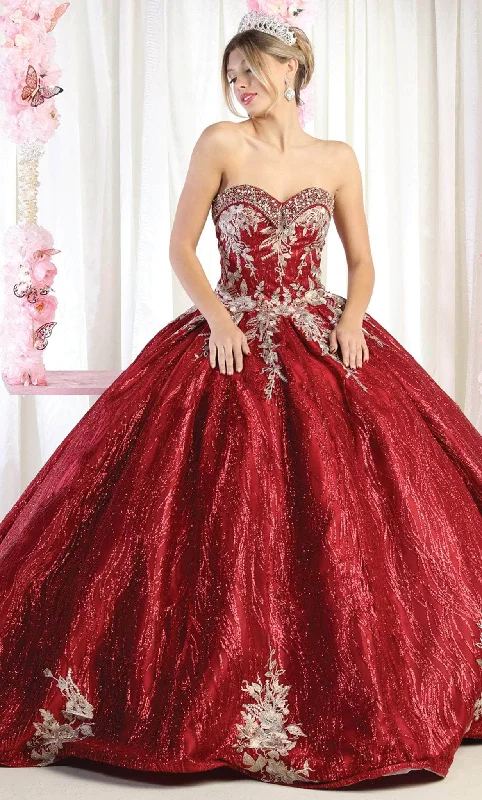 Boutique Dress Online May Queen LK179 - Embroidered Quinceanera Ballgown