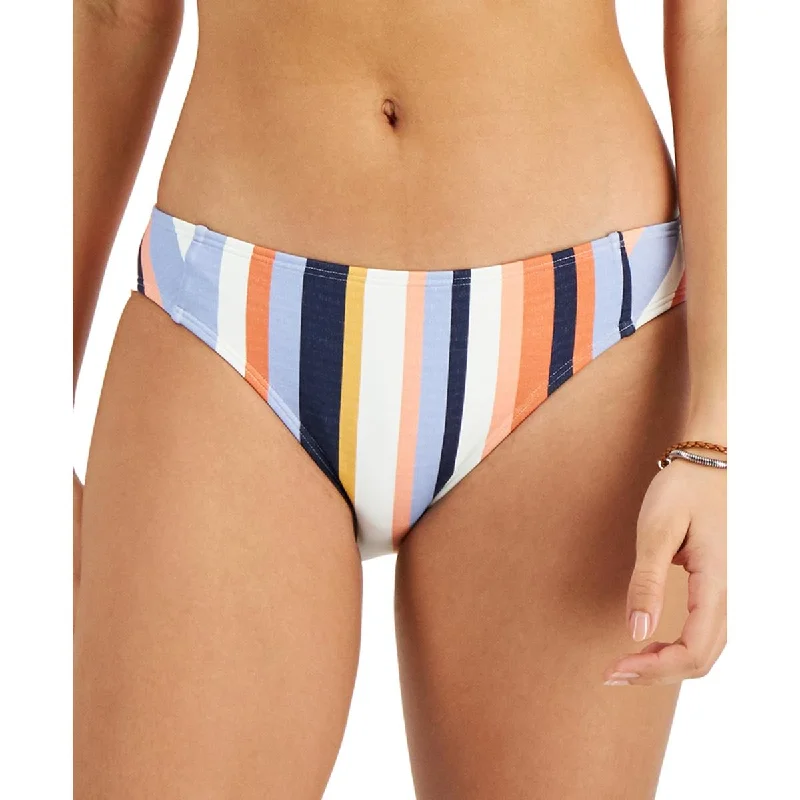 Versatile Wardrobe Essentials Juniors Womens Striped Lined Swim Bottom Separates