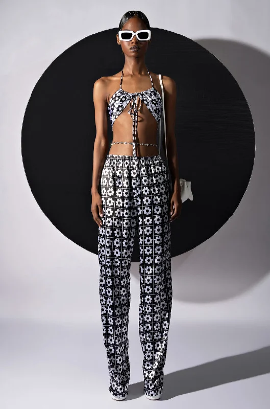 Trend Setting Threads WISH UPON A FLOWER WIDE LEG PANT