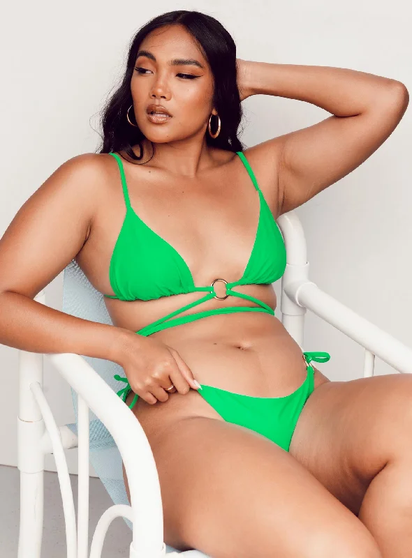 Fashion Sale Bella Bikini Top Neon Green