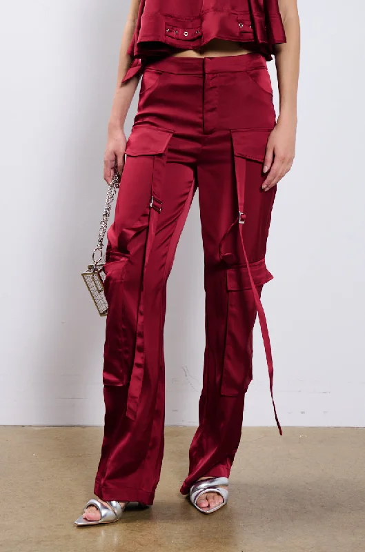 Clearance Sale TIL WE MEET AGAIN SATIN TROUSER