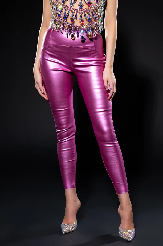 Sale Clothes Online DAYTIME DISCO FAUX LEATHER LEGGING