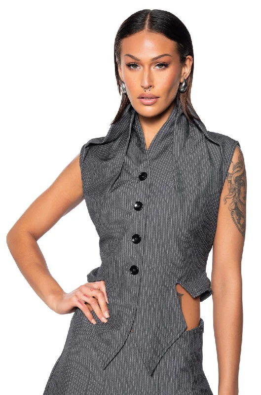 Fashion Women's Clothing BUSINESS MEETS FASHION VEST