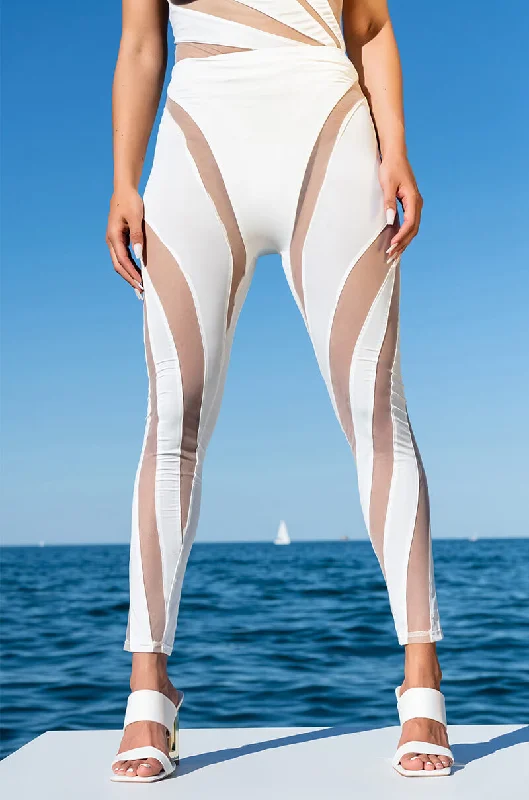 Browse Our Top Products CREEPIN MESH INSERT HIGH WAIST LEGGING