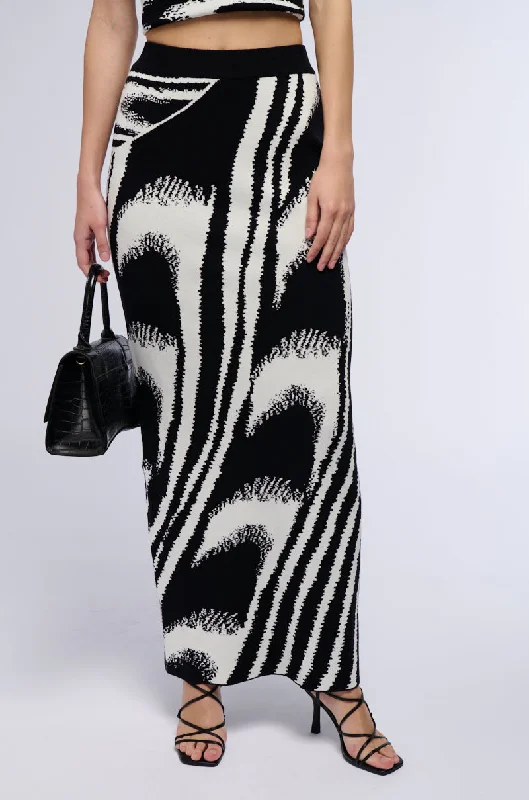 Best Seller MAKING MY HEAD SPIN MAXI SKIRT