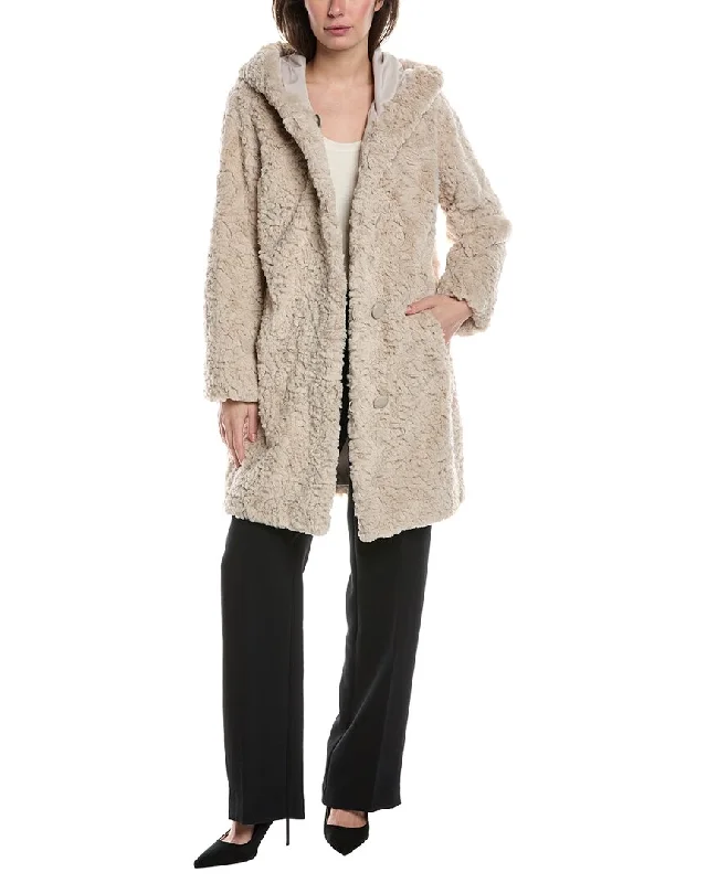 Huge Price Cut Joseph Ribkoff Hooded Coat