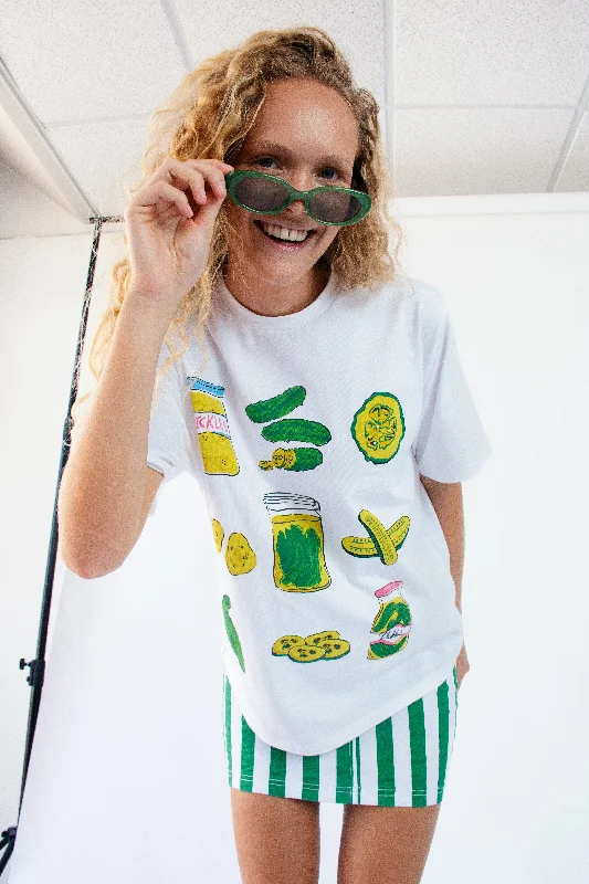 Weekend Exclusive Oversized Tee with Pickle