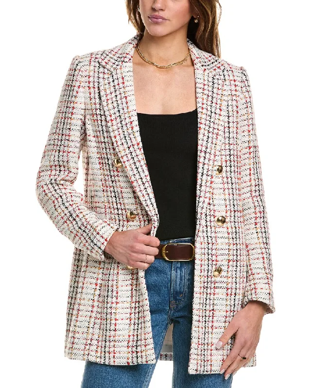 Enjoy Discount Anne Klein Tweed Coat