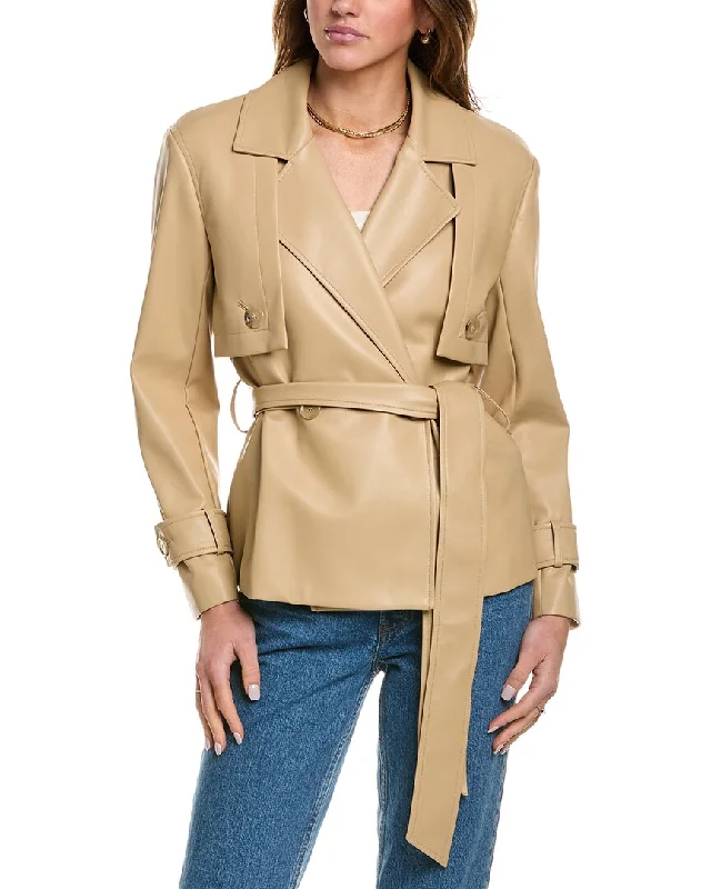 Hot Styles Anne Klein Belted Trench Jacket