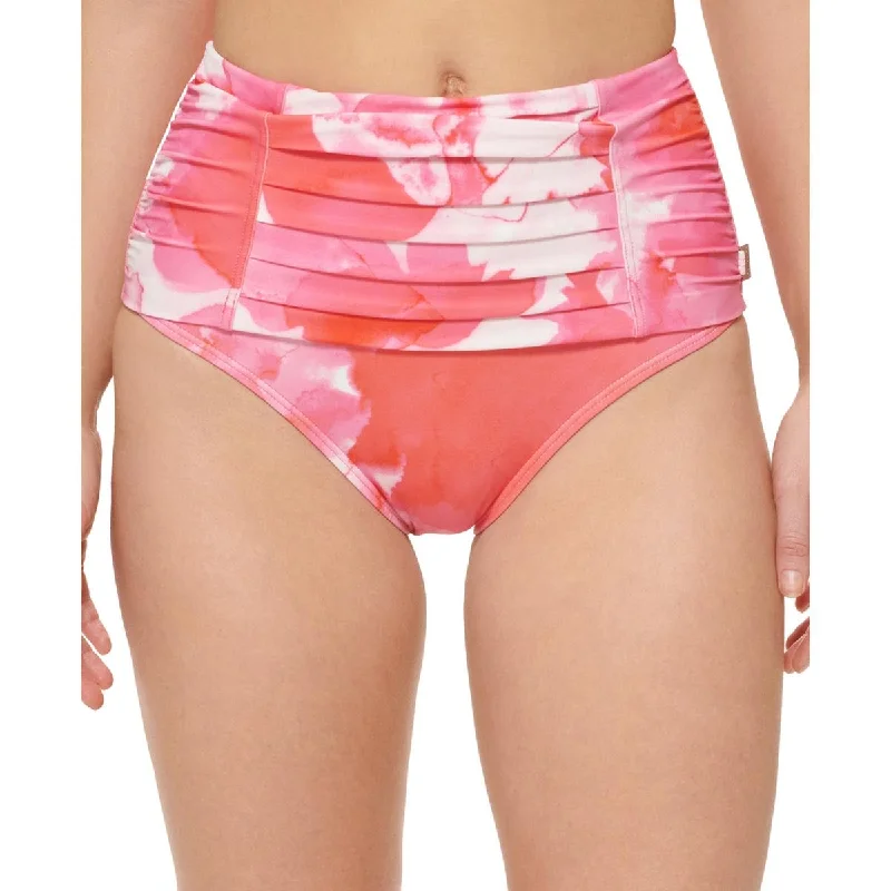 Ride The Style Wave Womens Tie-Dye High-Waist Swim Bottom Separates