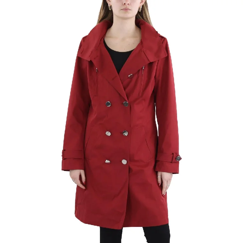 Style Upgrade Womens Lined Polyester Trench Coat