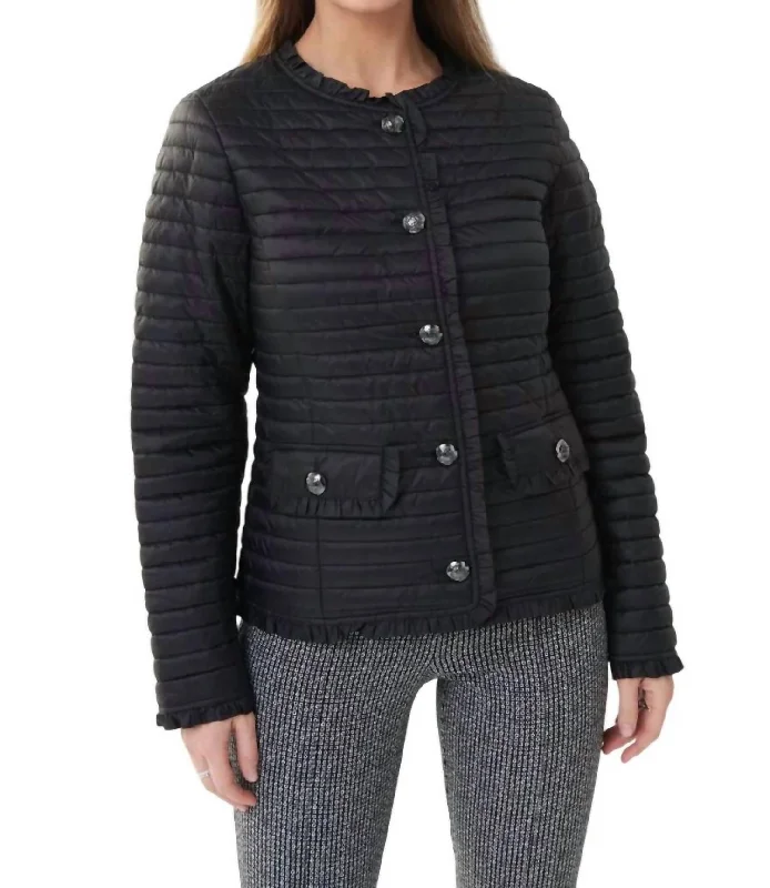 Unleash Your Style Quilted Jacket In Black