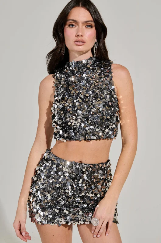 Browse Our Top Products INVITE ONLY SEQUIN CROP TOP