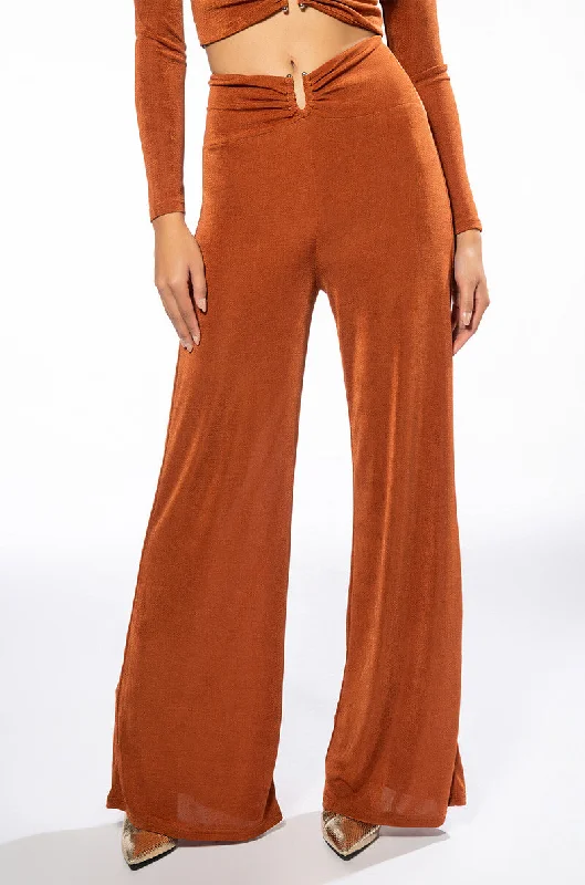 Sale Clearance HOLD UP SLINKY PALAZZO PANT