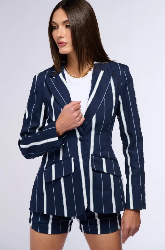 Comfortable Casual Women’s Clothing BLURRED LINES TAILORED BLAZER