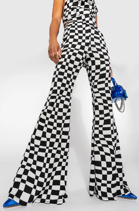 Unbeatable Prices DOWN TO BUSINESS MESH FLARE PANT