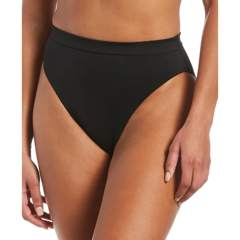 Trendsetter's Closet Womens Solid Lin Swim Bottom Separates