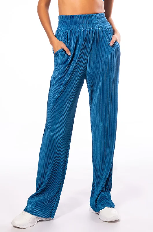 Trend Forward Women's Wear ASTRID PLEATED PALAZZO PANT